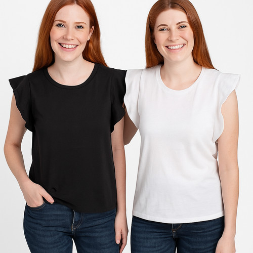 Top donna con - , a