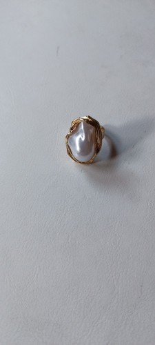 Anello oro con perla - anello,