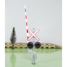 2 x Scala HO Ferrovia Grado Canadese Segnale di attraversamento Braccio Leva di Arresto Cancello #CG20