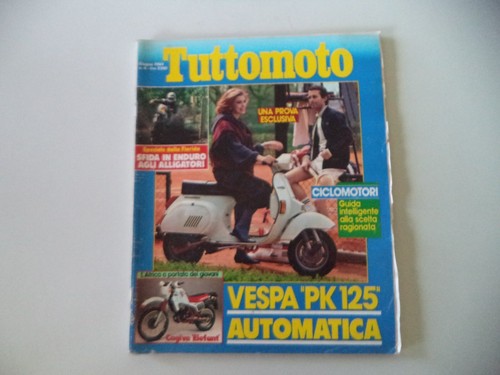 Tuttomoto 1984 vespa pk - tuttomoto, 6/1984