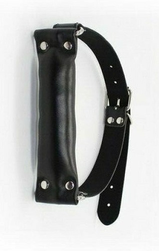 Gag ball bondage - , nero