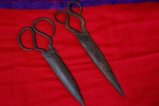 coppia di ANTICHE FORBICI DA