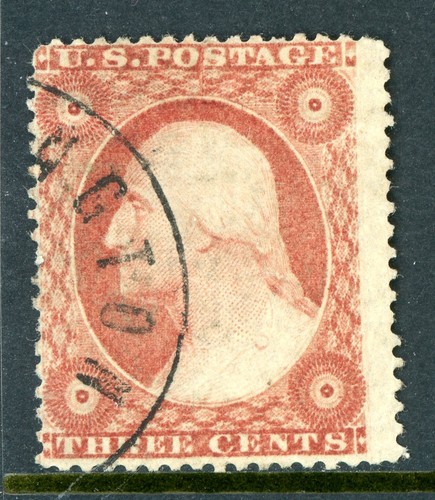 Usa 1857 washington rosso - usa,