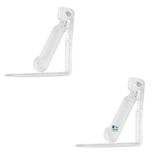 SET 2 PZ FERMATOVAGLIE GRANDI IN PLASTICA TRASPARENTE