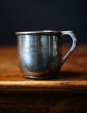 Vintage Pewter Miniature Mug