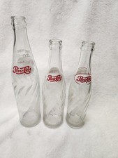 3 bottiglie in vetro Swirl