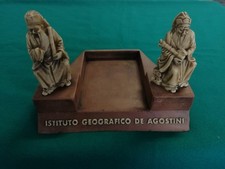 A897_ISTITUTO GEOGRAFICO DE AGOSTINI, ESPOSITORE PORTA LIBRI IN RESINA ANNI 60