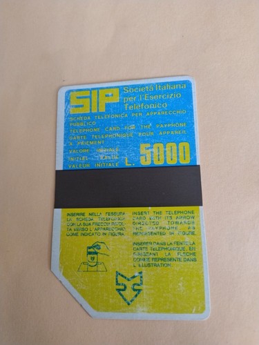 Scheda telefonica sida p14 - scheda,
