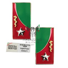 Mostrine metallo smaltato