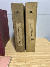 Manuale Uso Manutenzione Citroen  VD1 -2 Meccanica Elettricità auto epoca PH0857