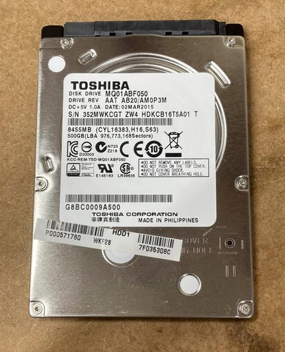 Toshiba mq01adf050 5400 - (5400, rpm