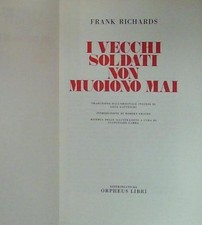 Frank richards vecchi - richards, i