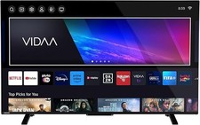 Toshiba Smart TV 55" 4K Ultra HD LED Vidaa Quad Core Classe E Nero 55QV2363DA