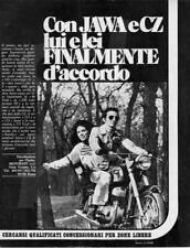 advertising Pubblicità brochure-MOTO JAWA /CZ '71 -MOTOSPORT  EPOCA -VINTAGE