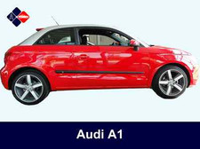 Audi A1 NUOVE Strisce Strofinacci | Protezioni Porte | Kit Modanature Laterali Carrozzeria