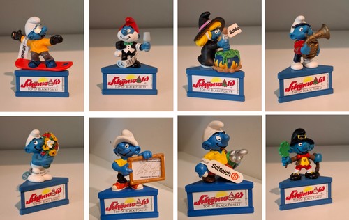 Schtroumpf schleich socle - schtroumpf,