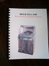 Rock-ola 1448 Jukebox Manuale Installazione Ricambi