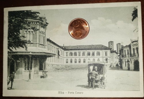 Cartolina epoca paesagg - d'epoca,