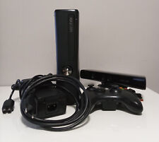 Console Xbox 360 Slim Nera 4 GB Hard disk con cavi, kinect e joypad originale