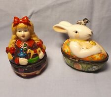 Scatoline porcellana Villeroy & Boch, due pezzi da collezione