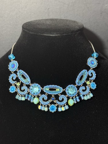 Collana perline artigianali - collana,