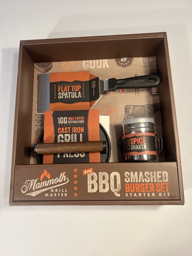 Mammoth grill master 4pz - master, bbq