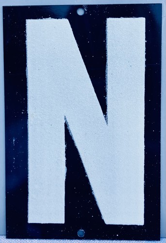 Casa riflettente lettere - riflettente,