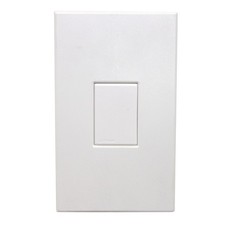 LUTRON NETS-1-WH NOVA INTERRUTTORE TOUCH INCANDESCENTE BASSA TENSIONE 1000W, BIANCO