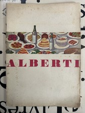 ALBERTI TRIESTE azienda spaccio vini caviale ecc pnf fascismo 1938 catalogo pubb