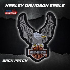 Patch Harley Davidson ricamata logo moto cucito in ferro per giacche