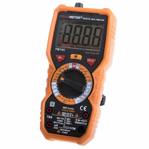 Peakmeter pm19c multimetro - peakmeter,