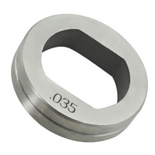 Rotolo di azionamento scanalatura a V liscia 035 per Lincoln per saldatrici MIG ricambio