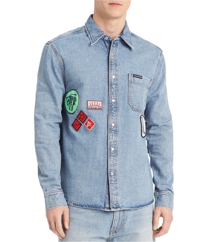 Camicia uomo calvin klein - calvin,