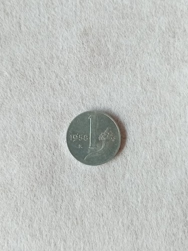 Moneta lira 1958 - moneta, 1