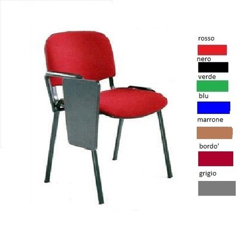 Sedia ufficio con - da, tavoletta