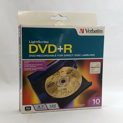Verbatim lightscribe dvd - verbatim,