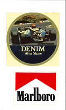 Set 2 adesivi stickers vintage