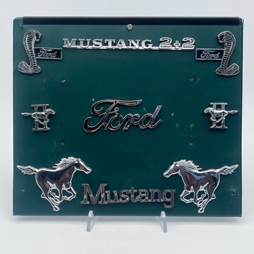 Ford mustang badges display - mustang,