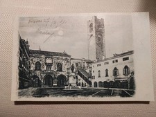 Cartolina Bergamo Piazza