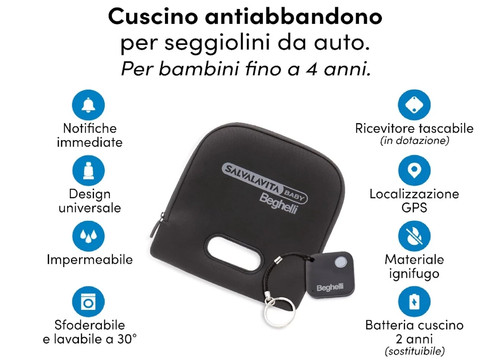 Cuscino salva vita bambini - vita,