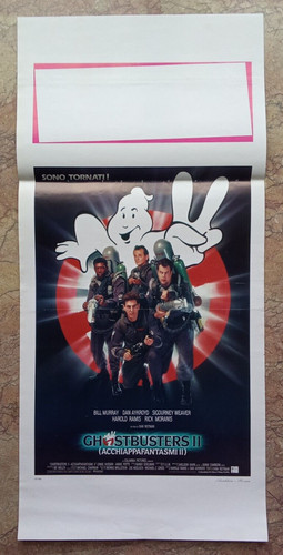 Locandina ghostbusters - locandina, ii