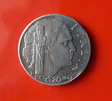 20 CENTESIMI 1942 ERRORE -