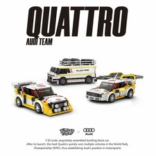 Set Blocchi Costruzione Audi Sport Quattro S1 Team WRC Rally Auto da Corsa Giocattolo 1362pz