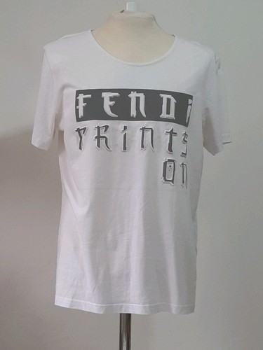 Fendi roma shirt uomo bianca - roma,