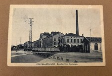Ferrara - Zuccherificio  Eridania Pontelagoscuro - Viaggiata 1936