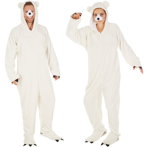 Costume orso polare donna - , uomo
