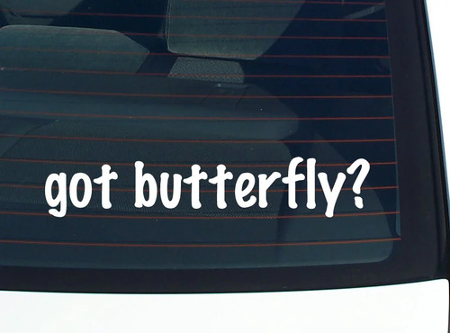 Got butterfly decalcomania - butterfly?,