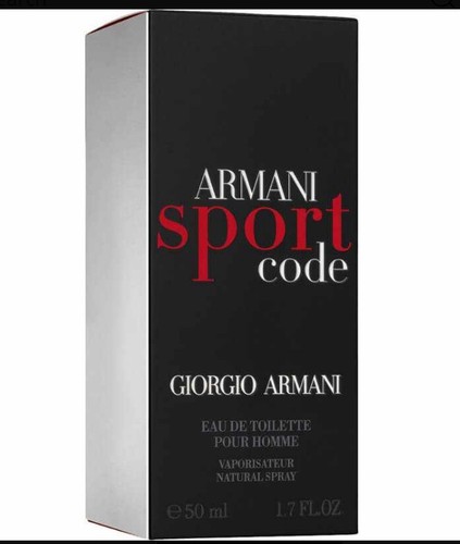 Armani code sport - code, per