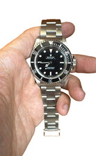 ROLEX Submariner 40 mm Ref. 14060 Stainless Steel Black Dial Vetro Zaffiro