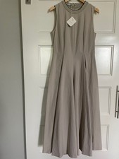 Abito Brunello Cucinelli cotone/poliestere nuovo con etichette $2375 TG M Made in Italy